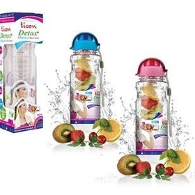 Ticon Detox 600 ml Şeffaf Matara