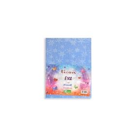 Ticon Eva 20x30 cm Simli Karışık Desenli 10 Desen Elişi Kağıdı