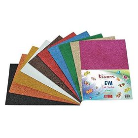 Ticon Eva Simli 20x30 CM 10 Renk Elişi Kağıdı