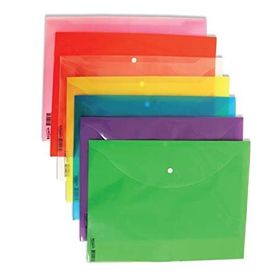 Ticon Mavi Çıtçıtlı Zarf Dosya
