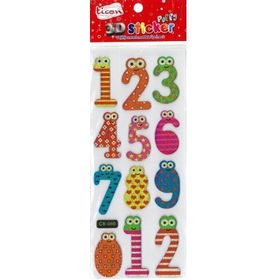 Ticon Puffy 177566 3D Sticker
