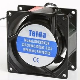 Tidar 80x80x38 cm 220 V AC Kare Fan