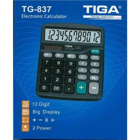 Tiga TG-837 12 Haneli Hesap Makinesi