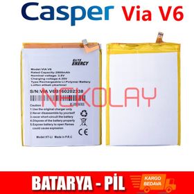 Tiger Casper VIA V6 2800mAh Uyumlu Batarya