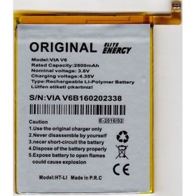 Tiger Casper VIA V6 2800mAh Uyumlu Batarya
