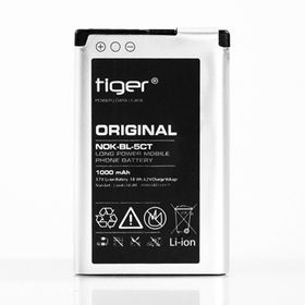 Tiger Nokia Bl-5ct 1000mAh Uyumlu Batarya