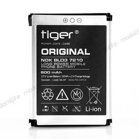 Tiger Nokia Bld3 7210 800mAh Uyumlu Batarya