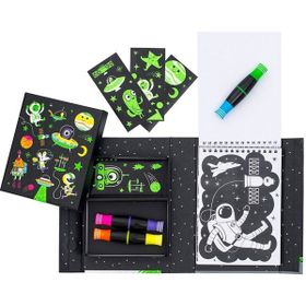 Tiger Tribe Outer Space Neon Colouring Neon Boyama Seti
