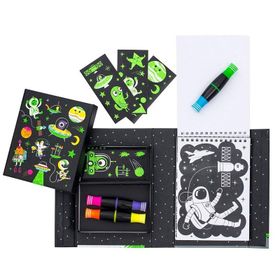 Tiger Tribe Outer Space Neon Colouring Neon Boyama Seti