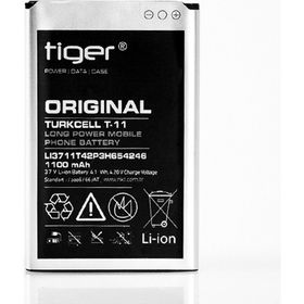 Tiger Turkcell T11 Maxiphone Lİ3711t42p3h654246 1100mAh Uyumlu Batarya