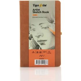 Tigertint A5 90 gr 80 Yaprak Taba Sert Kapak Eskiz Defteri