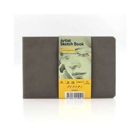 Tigertint Sert Kapak Yatay 140 gr A5 80 Yaprak Gri Eskiz Defteri
