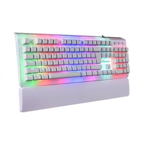 Tigoes K2 Beyaz Mekanik Oyuncu Klavye-Mouse Seti