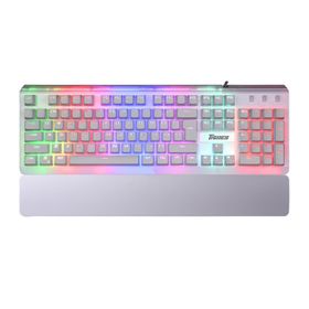 Tigoes K2 Beyaz Mekanik Oyuncu Klavye-Mouse Seti