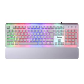Tigoes K2 Beyaz Mekanik Oyuncu Klavye-Mouse Seti