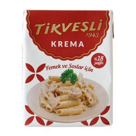 Tikveşli %18 Yağlı 200 ml Krema