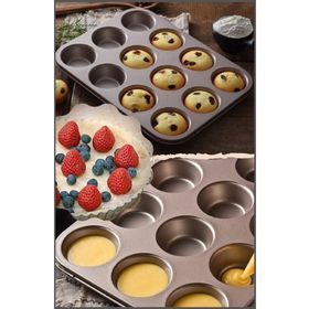 Tilbe Home 12'li Cupcake Muffin Kalıbı
