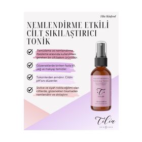 Tilia Skinfood 100 ml Nemlendirme Etkili Cilt Sıkılaştırıcı Tonik