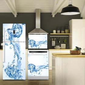 Tilki Dünyası 0001 Buzdolabı Stickerı