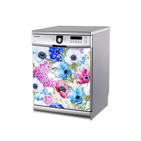 Tilki Dünyası 0007-BMAKS00007 Bulaşık Makinesi Kapak Sticker
