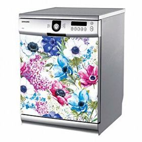 Tilki Dünyası 0007-BMAKS00007 Bulaşık Makinesi Kapak Sticker