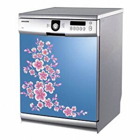 Tilki Dünyası 0009-BMAKS00009 Bulaşık Makinesi Kapak Sticker