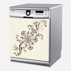 Tilki Dünyası 0010 Bulaşık Makinesi Kapak Sticker