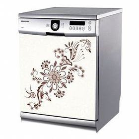 Tilki Dünyası 0010 Bulaşık Makinesi Kapak Sticker