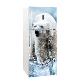 Tilki Dünyası 0012-BUZS000012 Buzdolabı Kapağı Kaplama Sticker