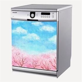 Tilki Dünyası 0013-BMAKS00013 Bulaşık Makinesi Kapak Sticker