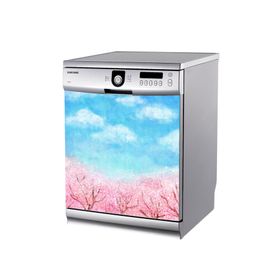 Tilki Dünyası 0013-BMAKS00013 Bulaşık Makinesi Kapak Sticker