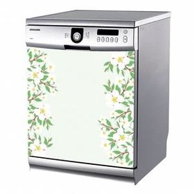Tilki Dünyası 0018-BMAKS00018 Bulaşık Makinesi Kapak Sticker