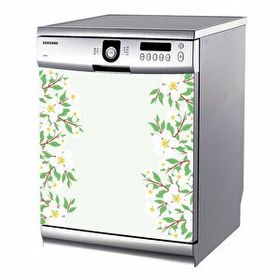 Tilki Dünyası 0018-BMAKS00018 Bulaşık Makinesi Kapak Sticker