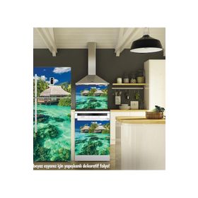 Tilki Dünyası 0032 Buzdolabı Stickerı