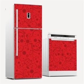 Tilki Dünyası 0033 Buzdolabı-Bulaşık Makinesi-Ocak Arkası Sticker Set