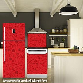 Tilki Dünyası 0033 Buzdolabı-Bulaşık Makinesi-Ocak Arkası Sticker Set