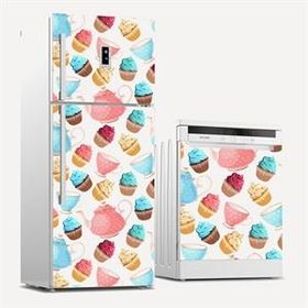 Tilki Dünyası 0049 Buzdolabı Stickerı