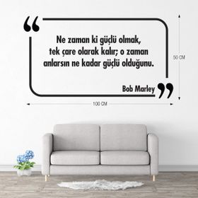 Tilki Dünyası 005 Dekoratif Duvar Yazısı Sticker
