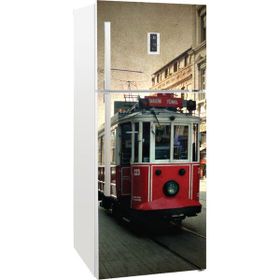 Tilki Dünyası 0051-BUZS000051 Buzdolabı Kapağı Kaplama Sticker