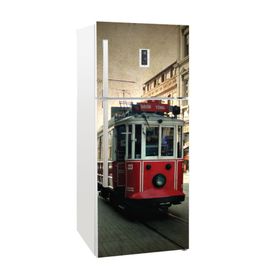 Tilki Dünyası 0051-BUZS000051 Buzdolabı Kapağı Kaplama Sticker