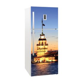 Tilki Dünyası 0053-BUZS000053 Buzdolabı Kapağı Kaplama Sticker