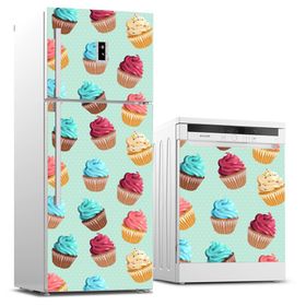 Tilki Dünyası 0055 Buzdolabı Stickerı