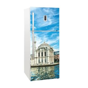 Tilki Dünyası 0057-BUZS000057 Buzdolabı Kapağı Kaplama Sticker