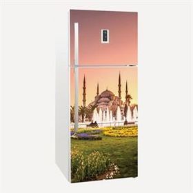 Tilki Dünyası 0060-BUZS000060 Buzdolabı Kapağı Kaplama Sticker
