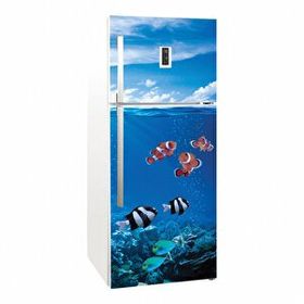Tilki Dünyası 0065-BUZS000065 Buzdolabı Kapağı Kaplama Sticker