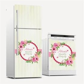 Tilki Dünyası 0066 Buzdolabı Stickerı
