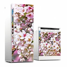 Tilki Dünyası 0075 Buzdolabı ve Bulaşık Makinesi Takım Sticker