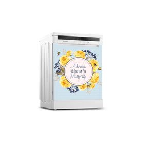 Tilki Dünyası 0082 Bulaşık Makinesi Kapak Sticker