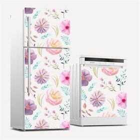 Tilki Dünyası 0082 Buzdolabı ve Bulaşık Makinesi Takım Sticker