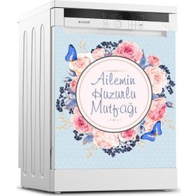 Tilki Dünyası 0083 Bulaşık Makinesi Kapak Sticker
